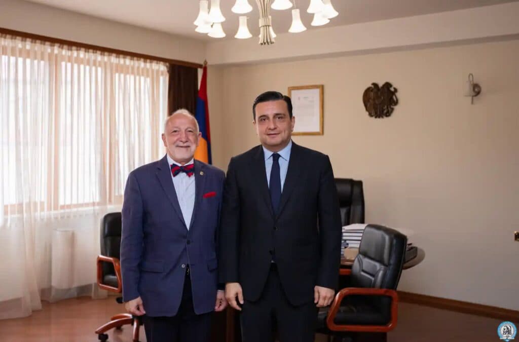 Perch Abgaryan Appointed Ambassador of the World Armenian Medical Congress 2027